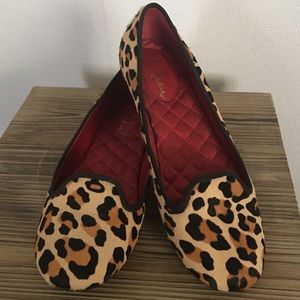 Cole Haan Air Morgan Leopard Print slipper flat